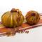 Glitzhome® Multi Striped Glass Short Pumpkin Set